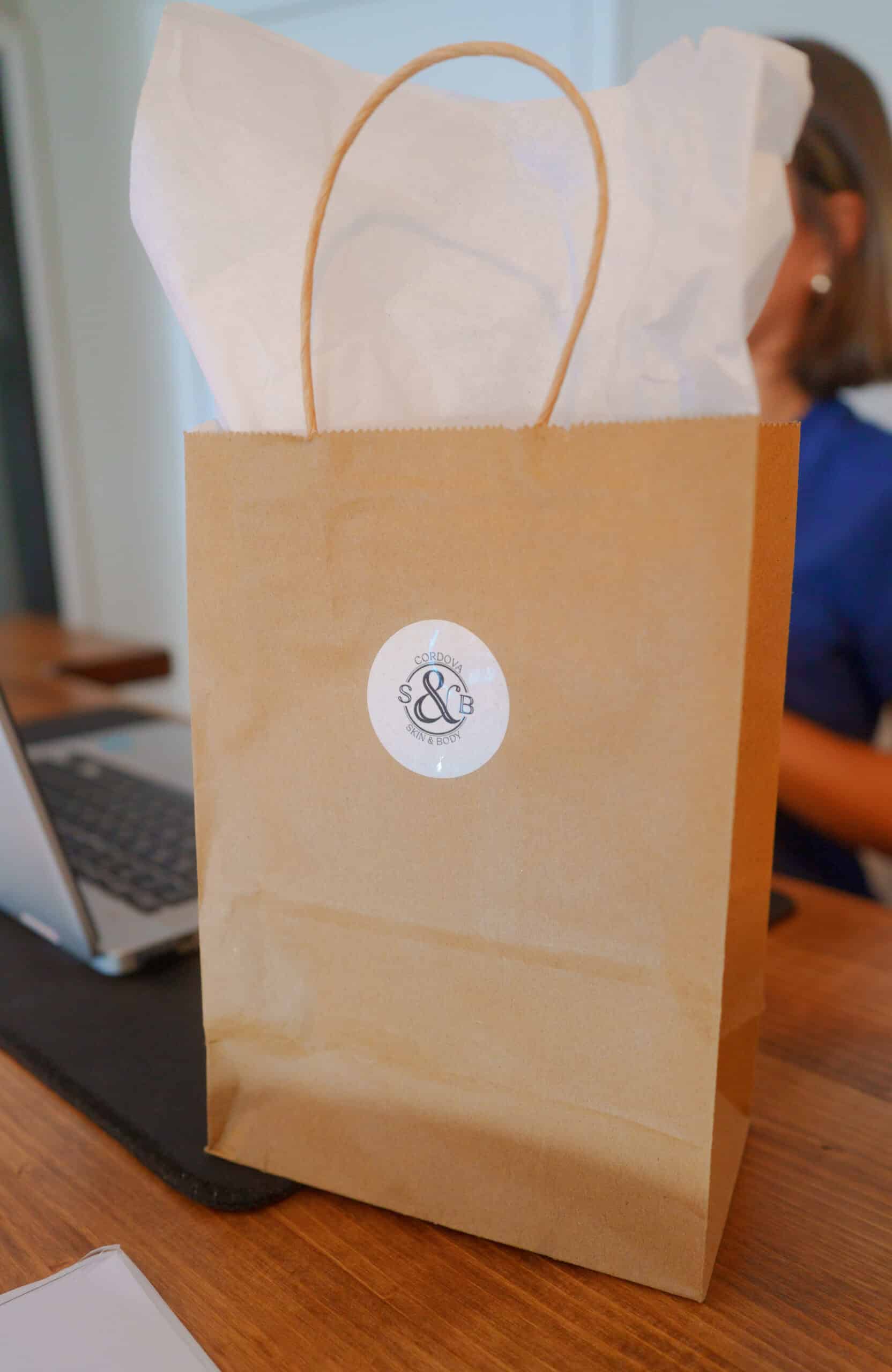 Products purchased at Cordova Skin & Body Spa